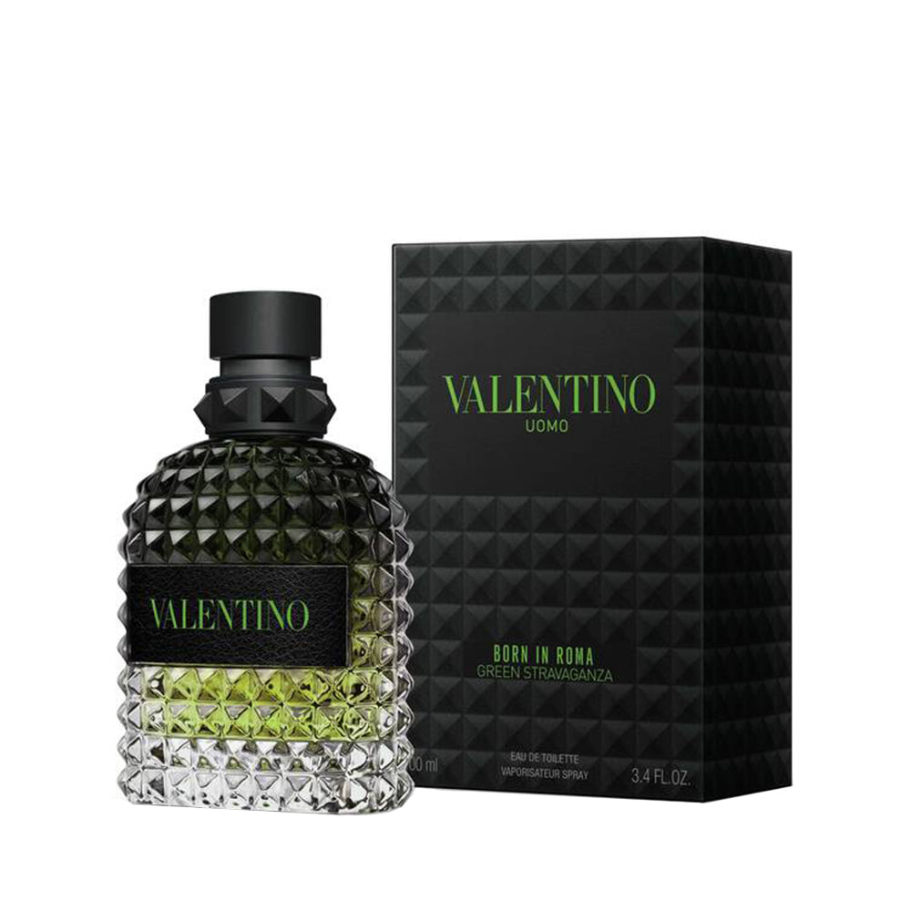 Valentino Uomo Born In Roma Green Stravaganza 100ml / 3.4 FL.OZ